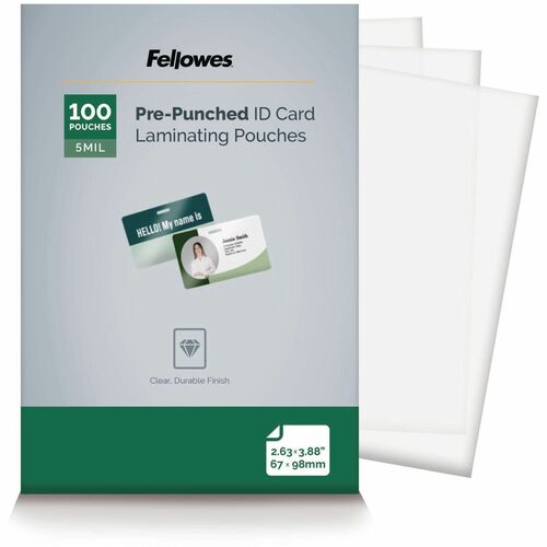 Pouch, ID, 5 Mil, 2.625 X 3.875 100/PK
