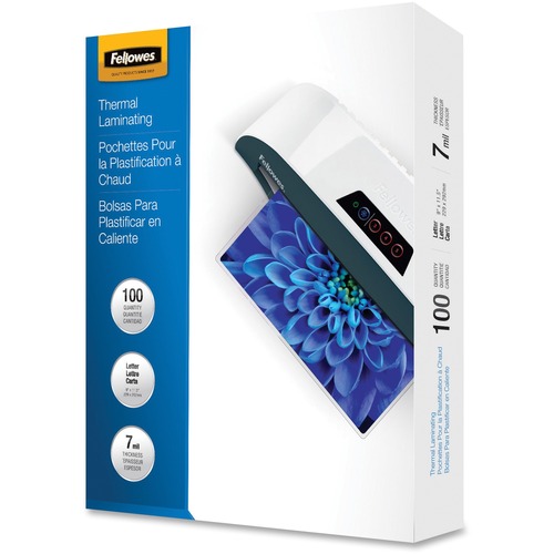Pouch, Laminate, Letter, 7 Mil 100/PK