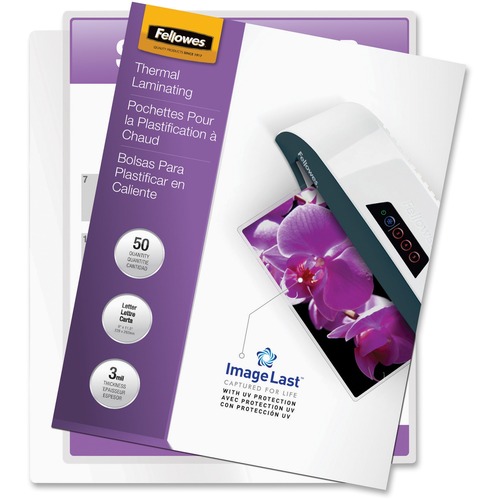 Pouch, Laminate, Letter, 3 Mil 50/PK