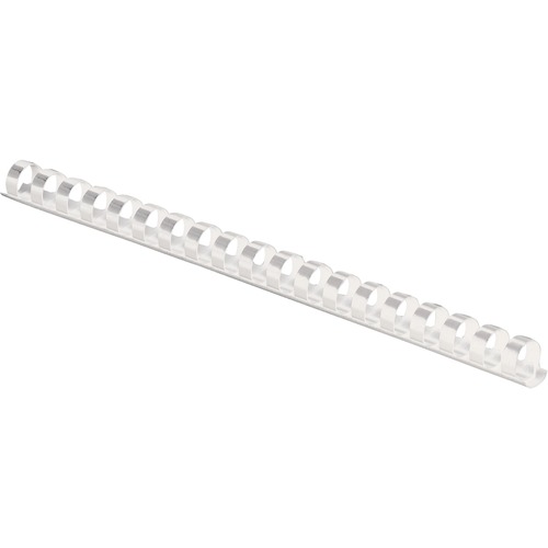 Binding, Plastic 3/8, White 100/PK