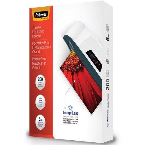 Pouch, Laminate, Letter, 5 Mil 200/PK