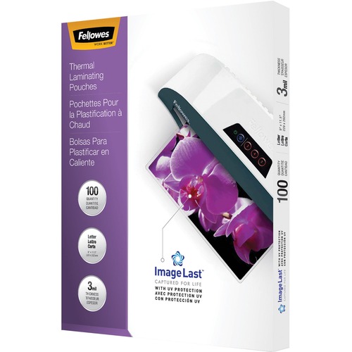 Pouch, Laminate, Letter, 3 Mil 100/BX