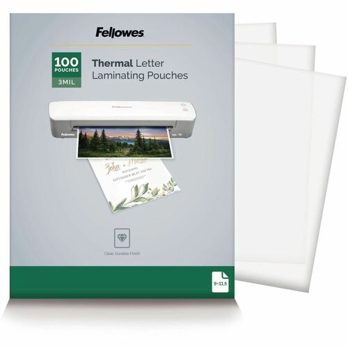 Pouch, Laminating, Letter, 3 Milliliter 100/PK