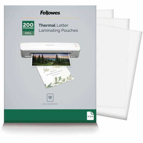 Pouch, Laminating, Letter, 5 ML 200/PK