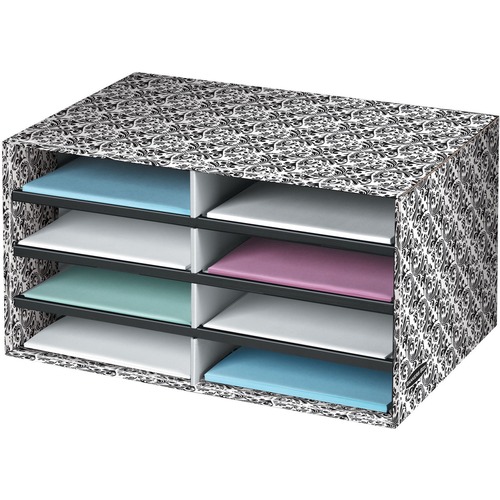 Sorter, Brocade, Letter, Black