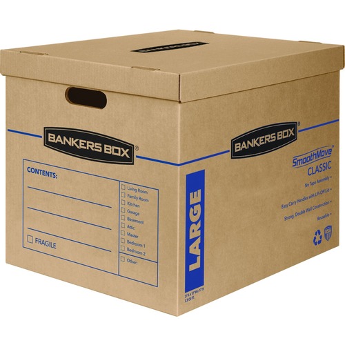 Box, Moving, Large 5/PK
