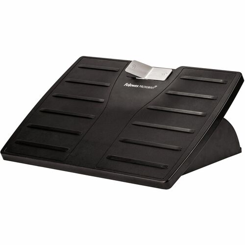 Footrest, Adj, With Microphone, Black/Silver