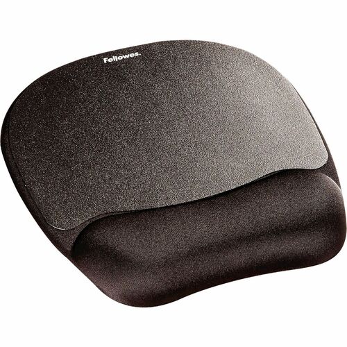 Mousepad, Wrist Rest, Memory Foam, Black