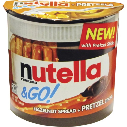 Hazelnut Spread Snack, With Pretzel Sticks, 1.8 oz, MI 12/BX