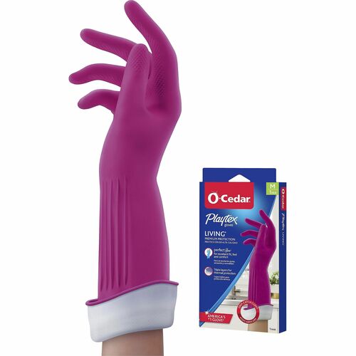 Gloves, Household, Reusable, Medium 2/PR