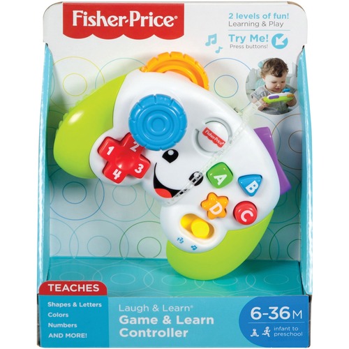 Educational Game, Laugh and Learn, 3-9/10" W x 5-9/10" L x 2" H, MI