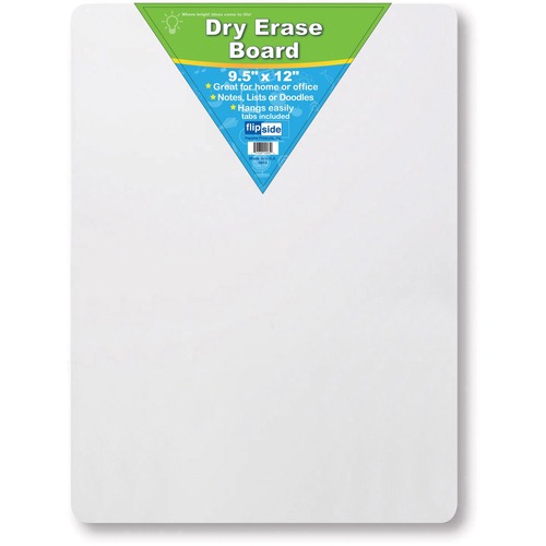 Dry Erase Board, 9-1/2" x 12", White