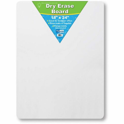 Dry Erase Board, 18" x 24", White
