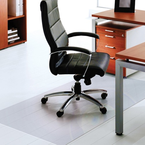Chairmat, Hard Floor, Low/Med Pile, Rectangular, 60" x 118", CL