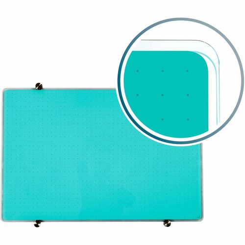 Board, Glass, 30x40, Teal