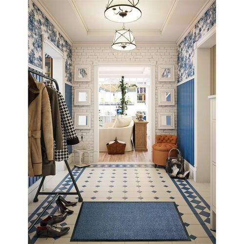 Doormat, 32X48, Blue