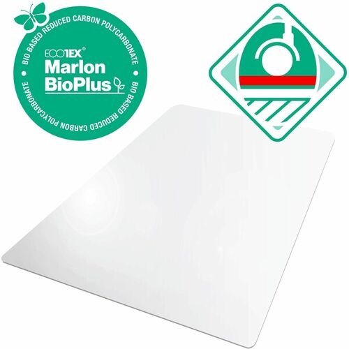 Chairmat, Bioplus, Hard Floor, Polycarbonate, 35" x 47", CL