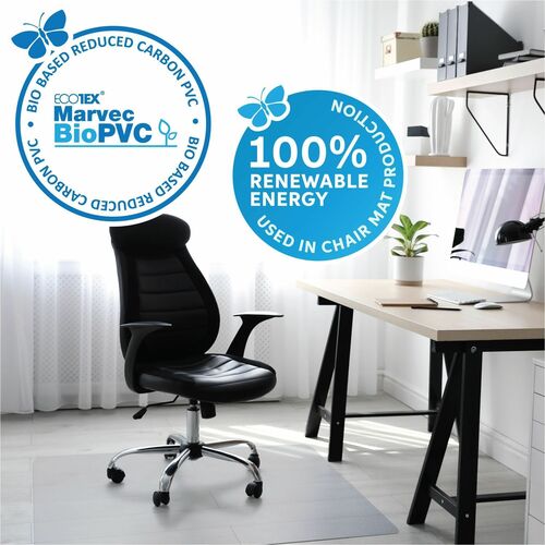 Chairmat, BIOPVC, HF, 46 X 60