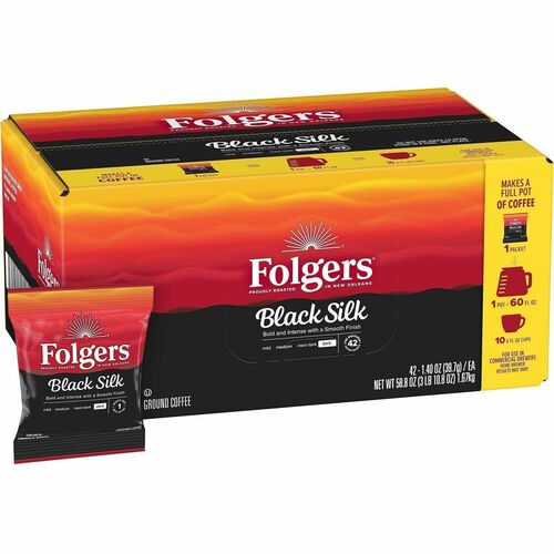 Coffee, Frac, Silk, Black, 1.4 oz 42/CT