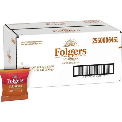 Coffee, Columbian, 100%, 175 Oz 42/CT