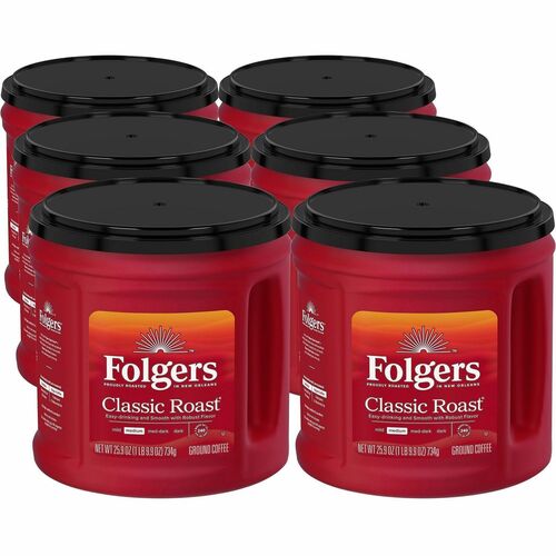 Coffee, Classic, Can, 25.9 Oz 6/CT