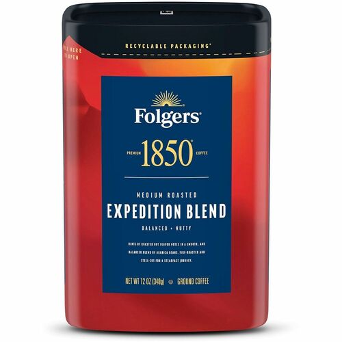 Coffee, Med Roast, 12 Oz, Exp Blend 6/CT
