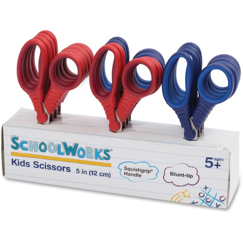 Scissors, Blunt, 5 Inch, Clamshell Pack