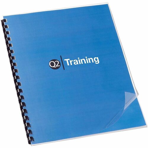Covers, Square Corner, Unpunched, Clear 100/BX