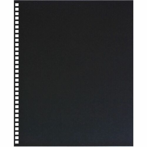 Covers, Binding, Prepunched, Black 25/PK