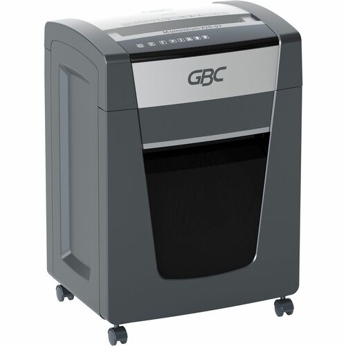 Shredder, MicroCut P-4, 20 Sheet, 7 Gal, 12.6" x 16" x 23", Black