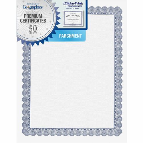 Stationery, Certifs 50/PK