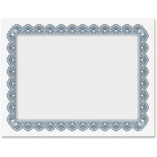 Certificate, Royalty Blue 50/PK