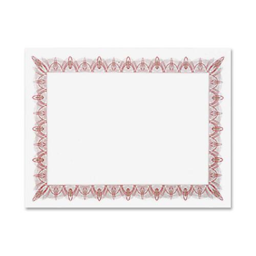 Certificate, Premium, Red 25/PK