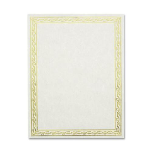 Certificate, Premium, Foil, Gold 12/PK