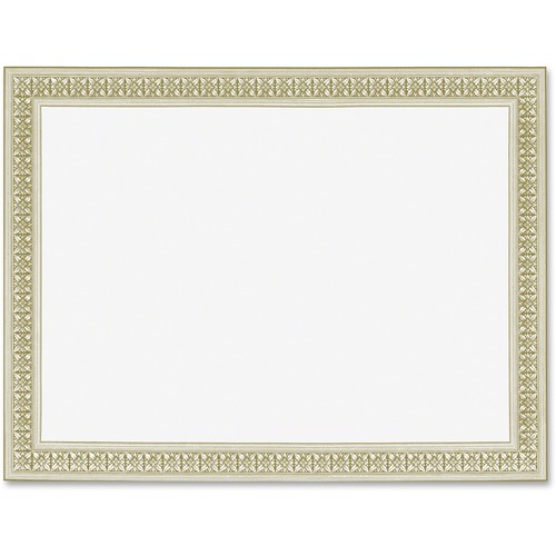 Paper, Certificate, Gold 12/PK
