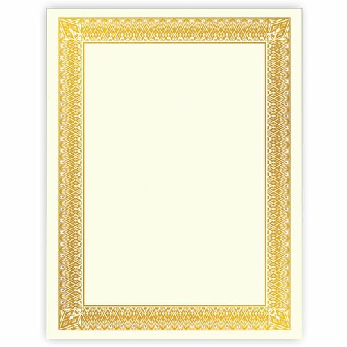 Certificate, Gold Foil, Rome 15/PK