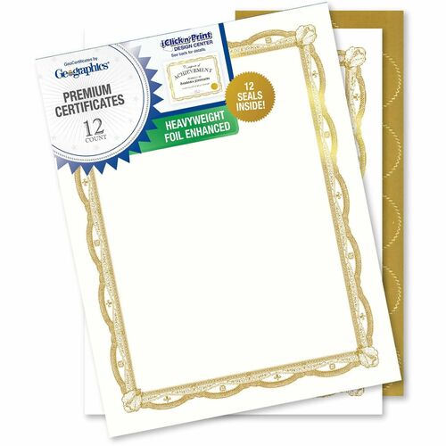 Kit, Certificate, Heavyweight 12/PK