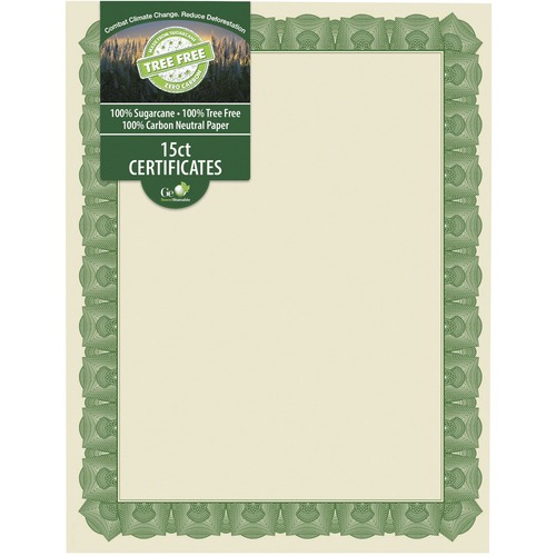 Tree Free Certificate, Natu 15/PK