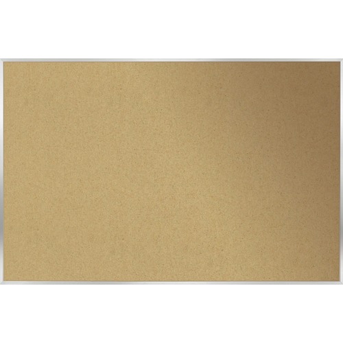 Bulletin Board, Aluminum Frame, 36" x 24", Natural