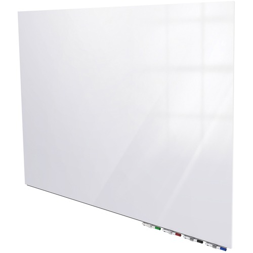 Whiteboard, Glass, Magnetic, Horizontal, 72" x 36", WE