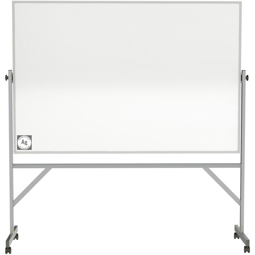 Board, Dry-Erase, Reversible, Mobile, Hygienic, 96" x 48", We