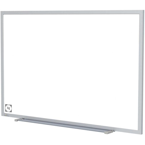 Whiteboard, Porcelain, Hygienic, Magnetic, 72" x 48", WE