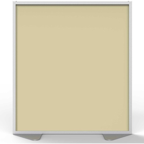Partition, Aluminum Frame, Vinyl, 48" x 54", Caramel