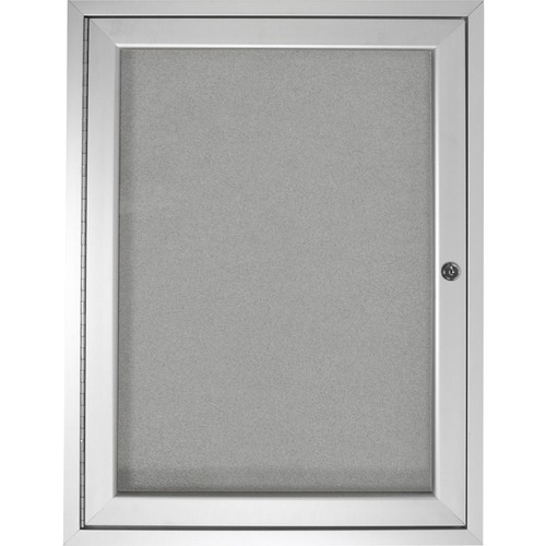 Board, Enclosure, 1 Door, Alarm, 24 X 18, Silver
