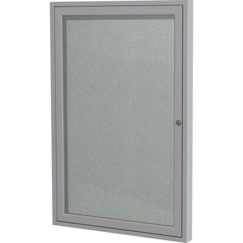 Board, Enclosure, 1 Door, Alarm, 36x24, Silver
