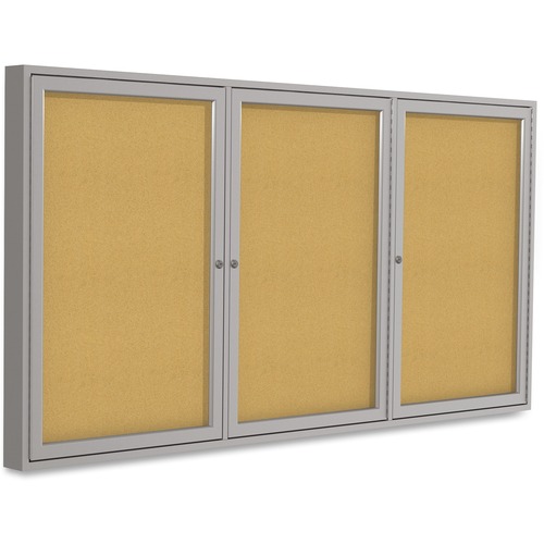 Board, Enclosure, 3 Door, Aluminum, 48x72, Crk
