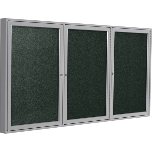 Board, Enclosure, 3 Door, Aluminum, 48x96, Eby
