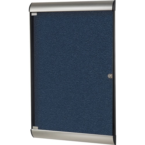 Board, Encased, Vinyl, Fiberboard Core, 42x28, Navy