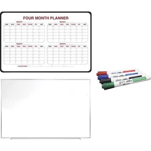 Combo Boards, 4 Month Planner, 1 Dry Erase Board, We