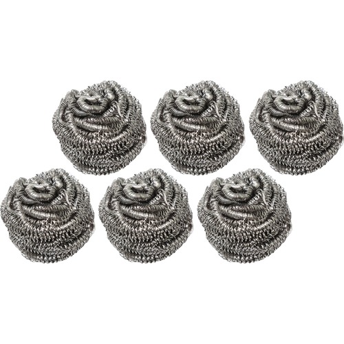 Scrubber, Stainless-Steel 6/CT